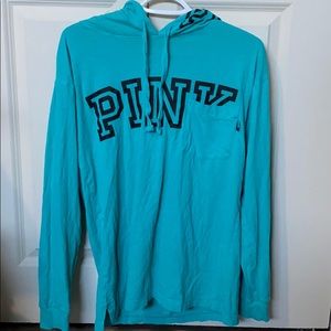 PINK Victoria's Secret Tops - Pink sweater shirt PINK Victoria's Secret Tops - Pink sweater shirt